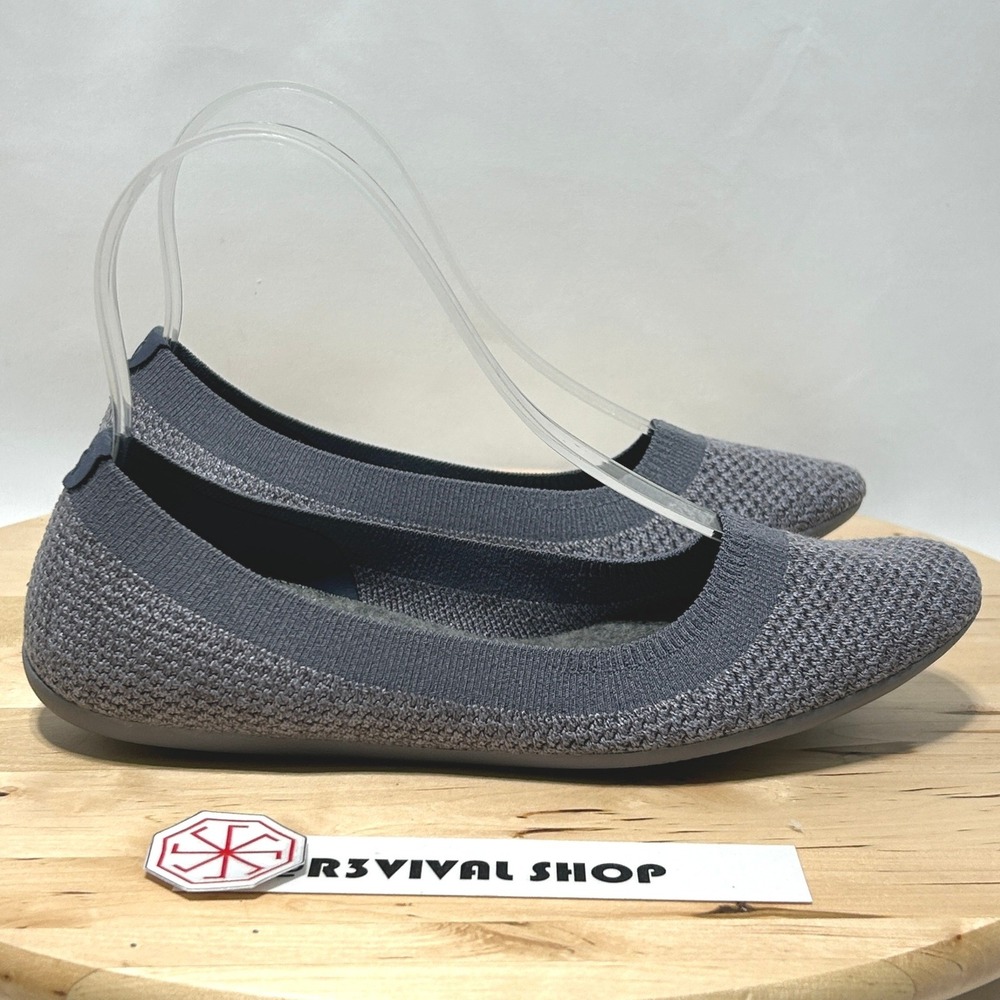 NWOB Allbirds Women's Tree Mist Classic Edition Slip On Flats - Size W6 /36 EUR - Picture 2 of 11
